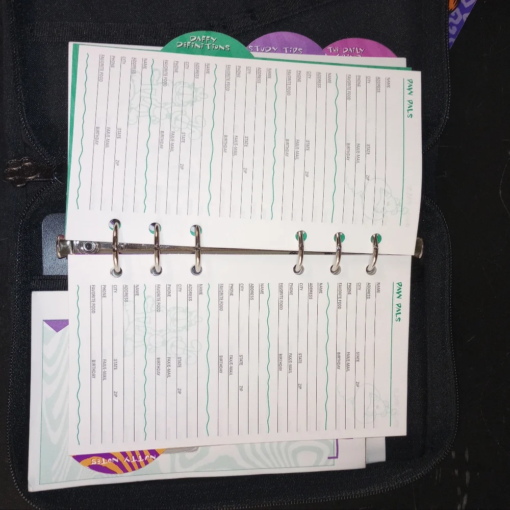 Vintage NEW Garfield Mead Student Planner